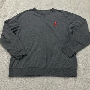 Disney parks gray lightweight crewneck sweater top size xl